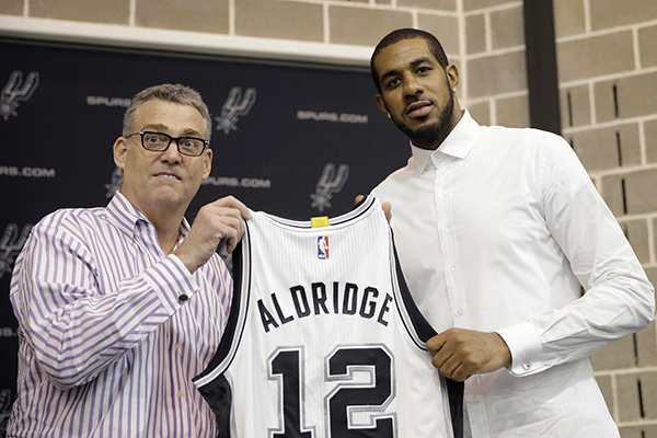 san antonio spurs lamarcus aldridge